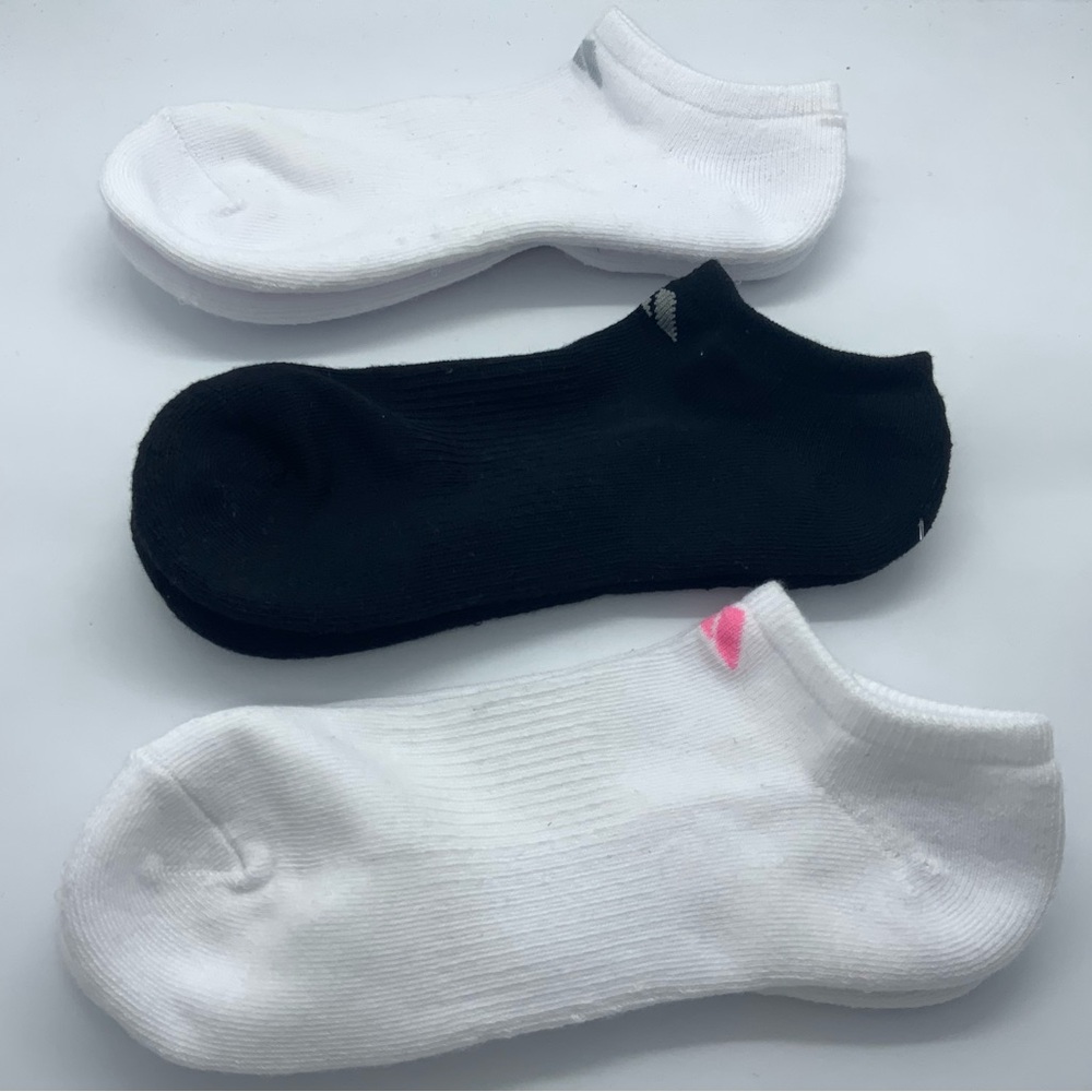 Adidas 3-Pack Athletic Cushioned Ankle Socks